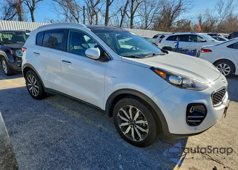2017 Kia Sportage Ex z USA, uszkodzony, nr VIN KNDPNCAC7H7149728